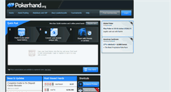Desktop Screenshot of pokerhand.org